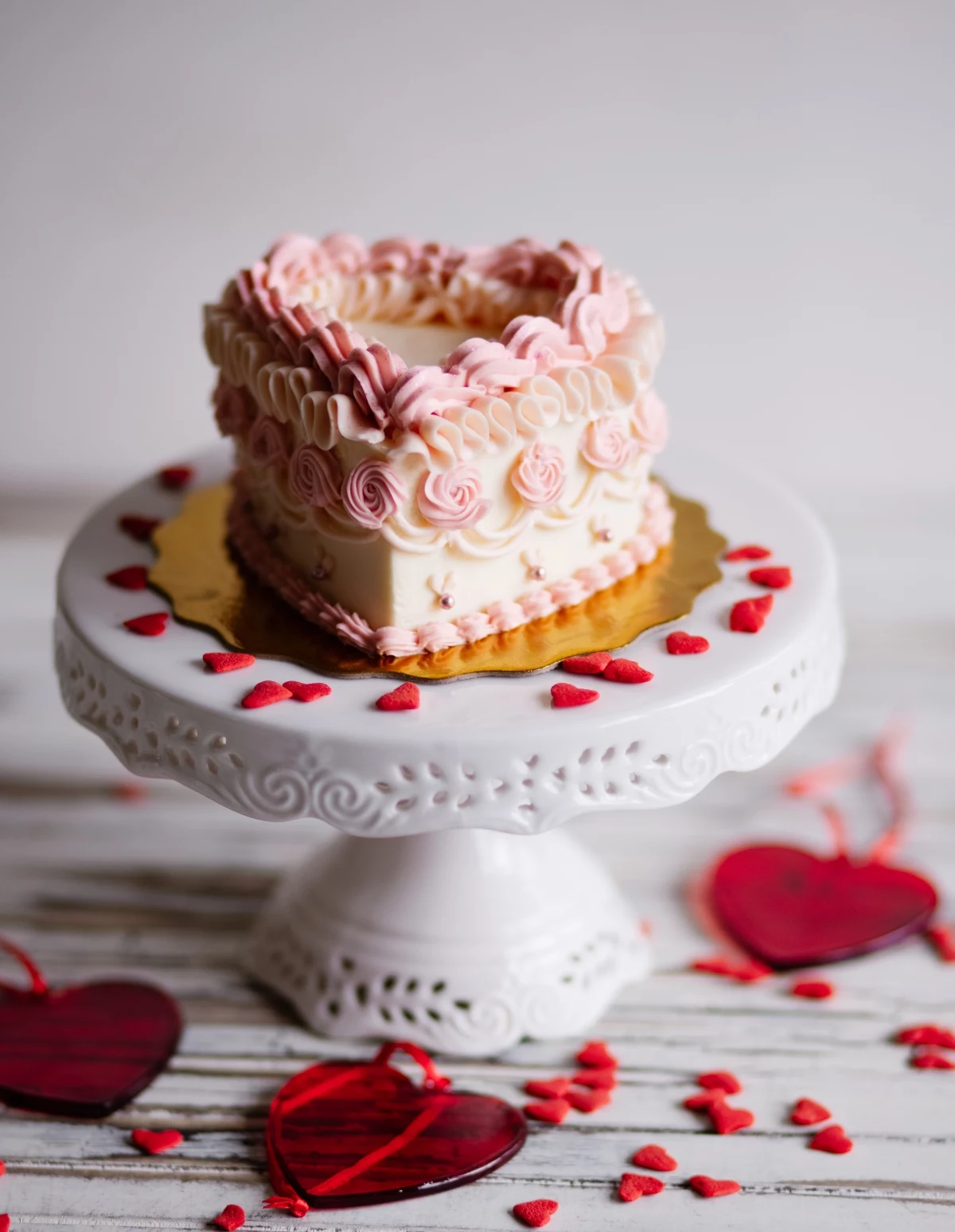 how to make heart shaped cake