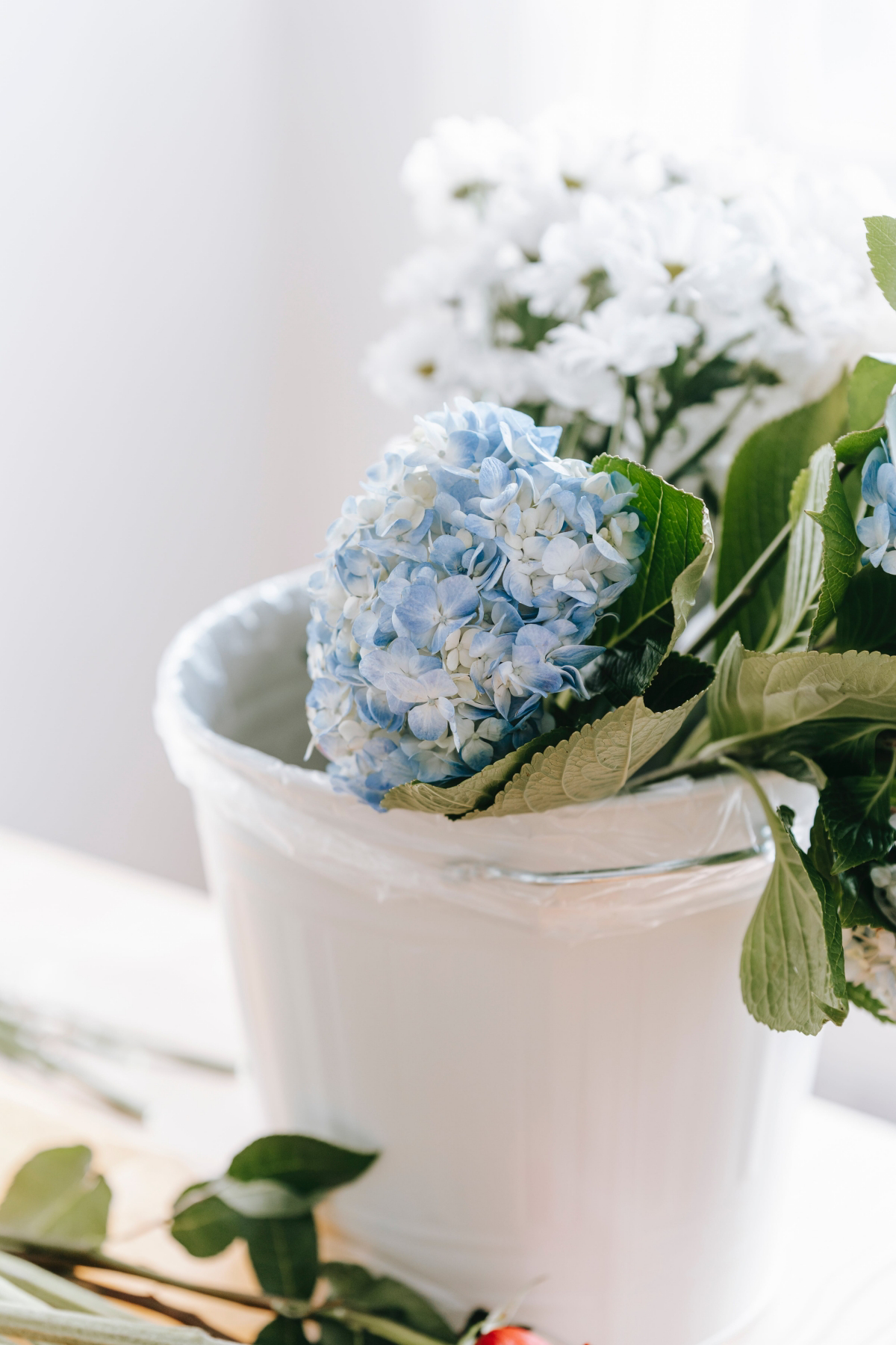 how to revive hydrangeas with hot water