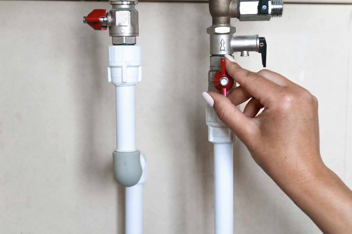 how to winterize sprinkler system stopping water supply