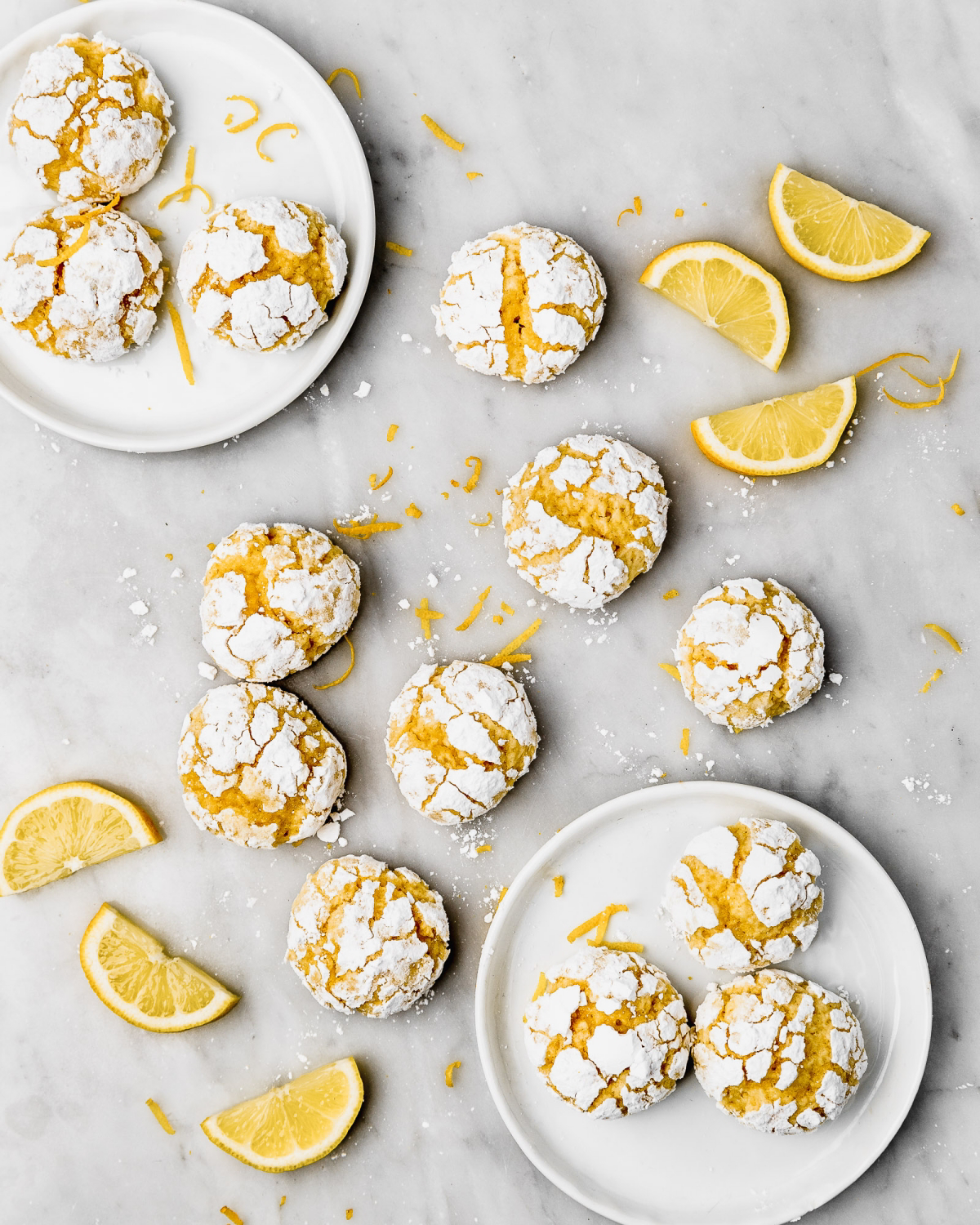 lemon crinkle cookies christmas cookie swap recipe ideas