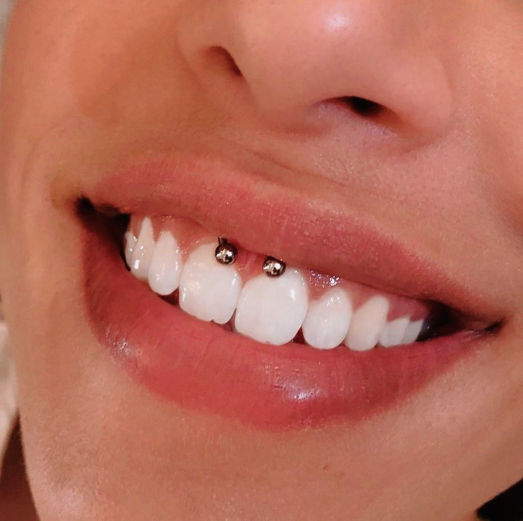 smiley jewelry for smiley piercings