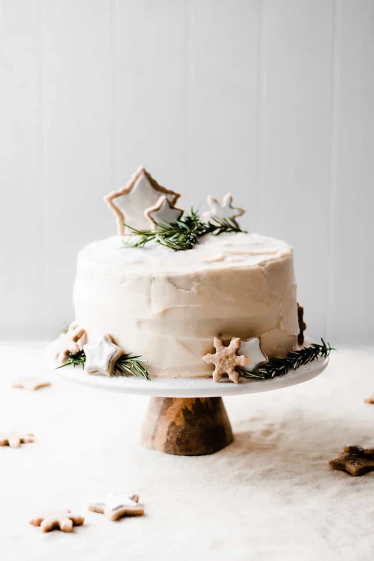 winter wonderland cake ideas