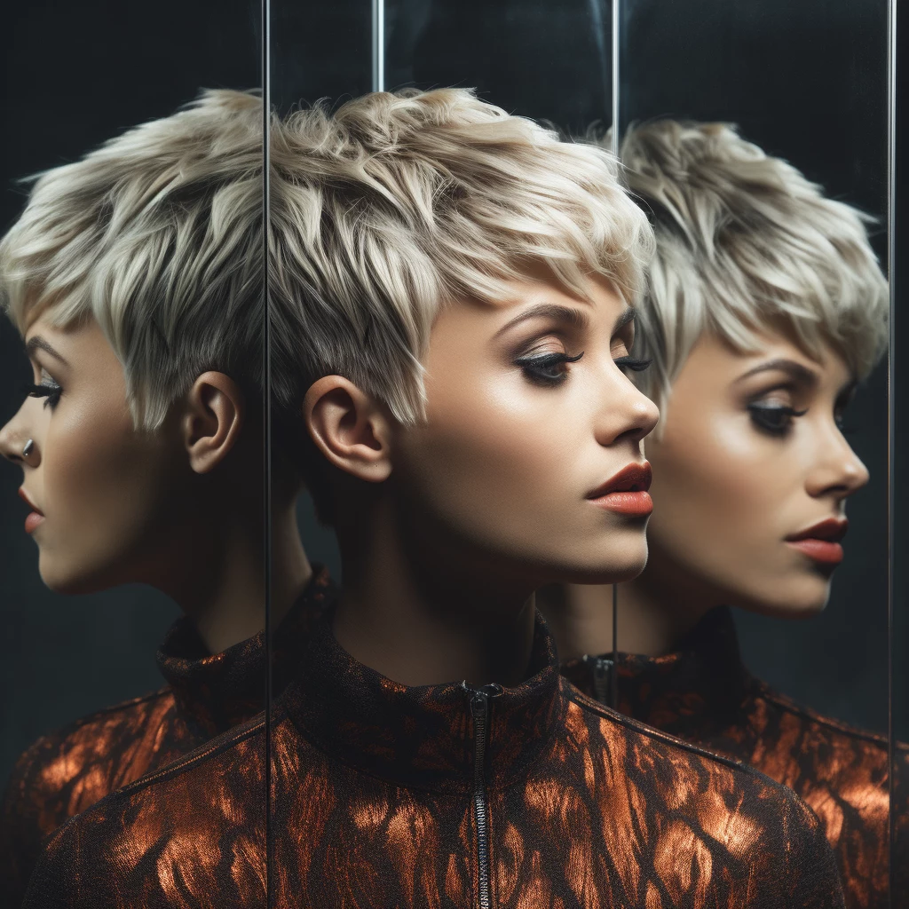 10 pixie haircut mirror reflection showing clear outlines 0aee8be8 0221 4378 9fc8 fdef90b9827e