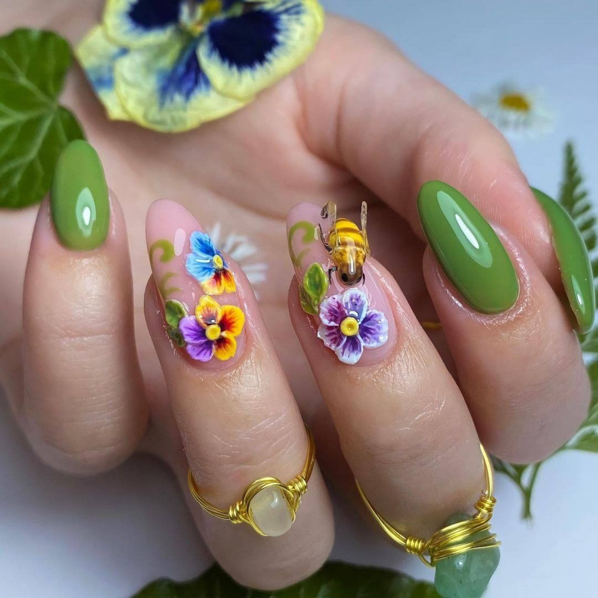 3d sping nails