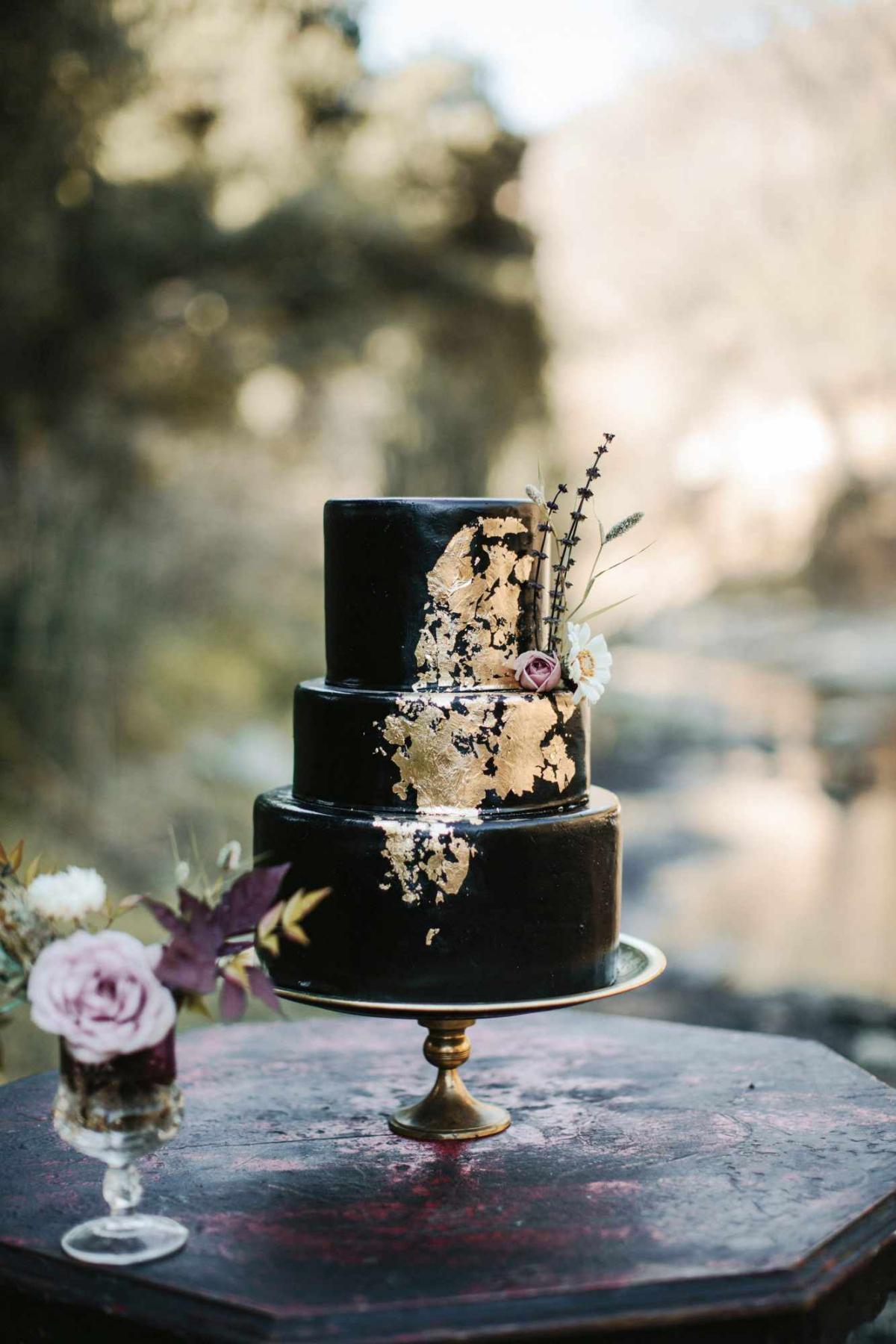 black cake for wedding