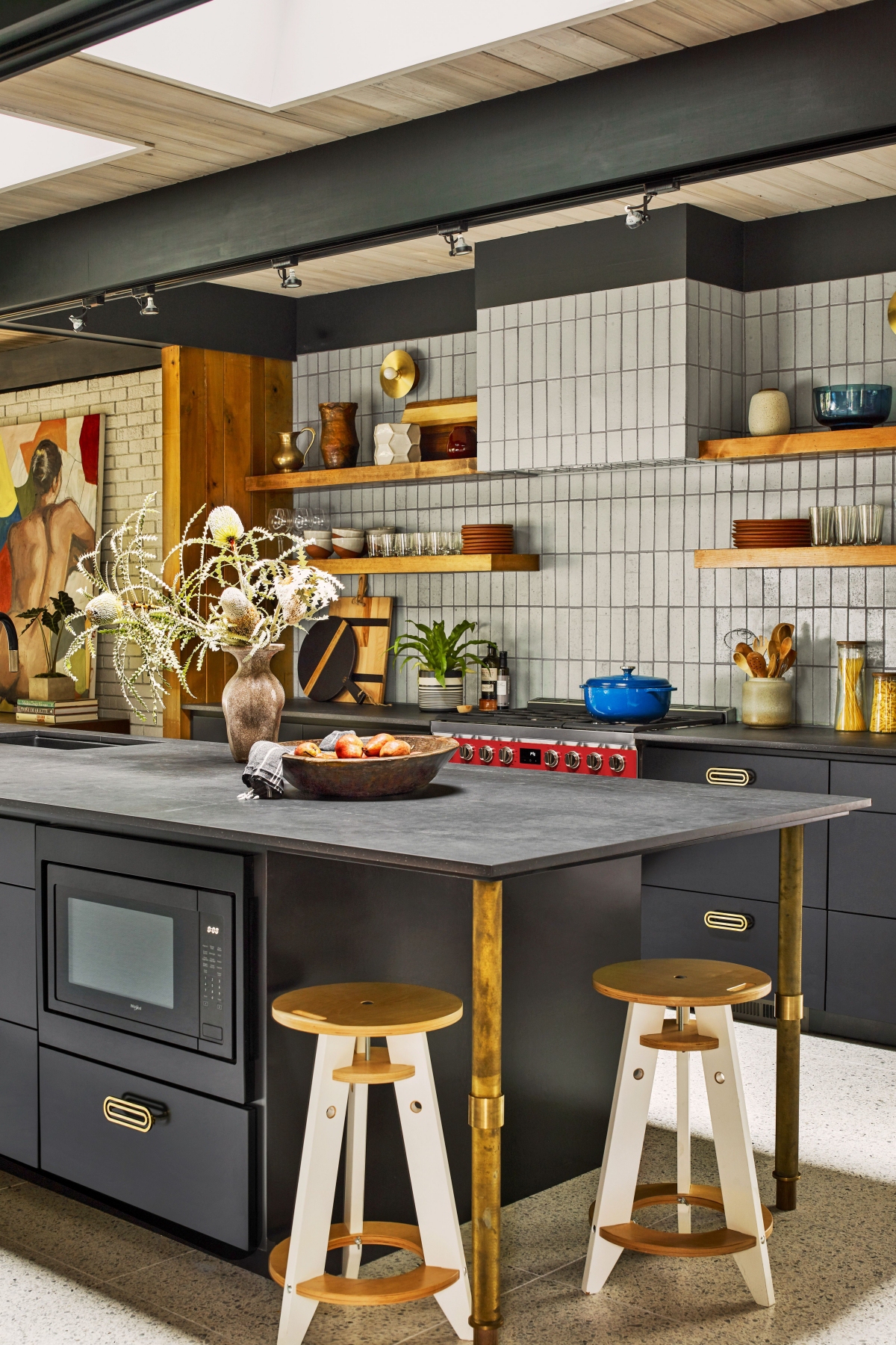 black kitchen cabinet designs