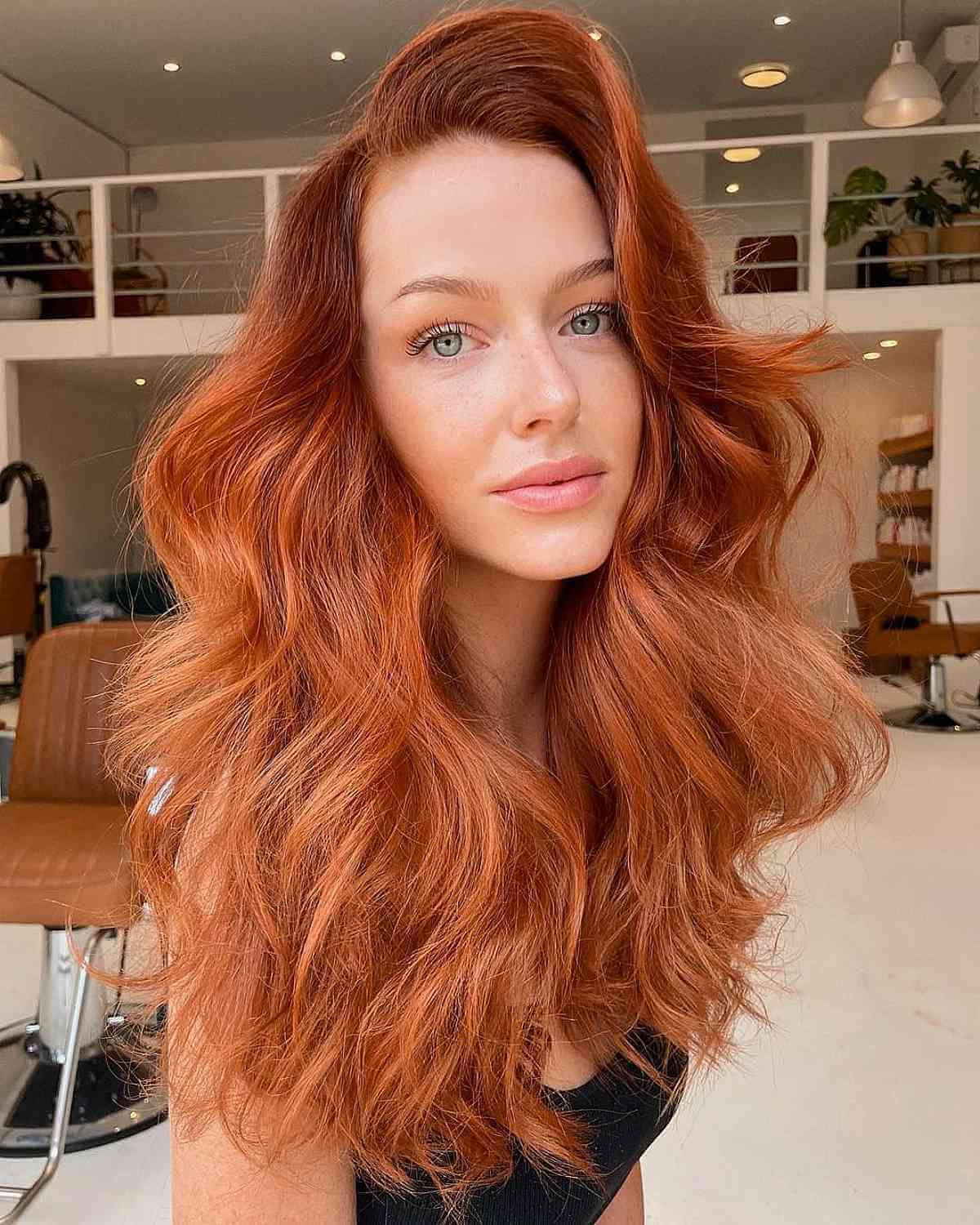 bright copper hair color