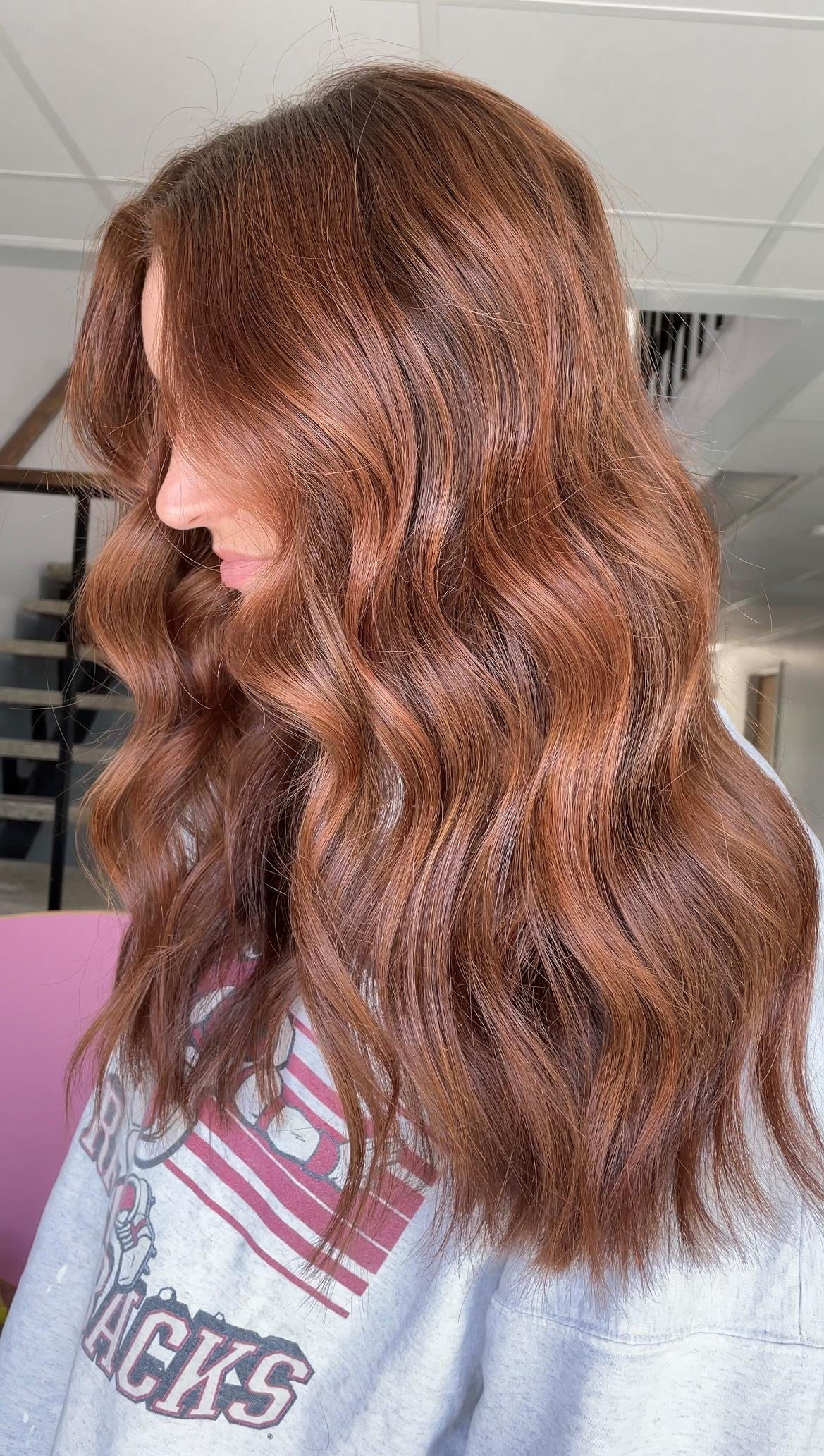 chocolate copper hair color