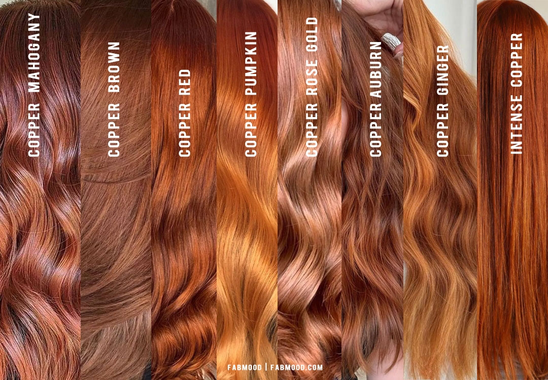 copper colored hair dye