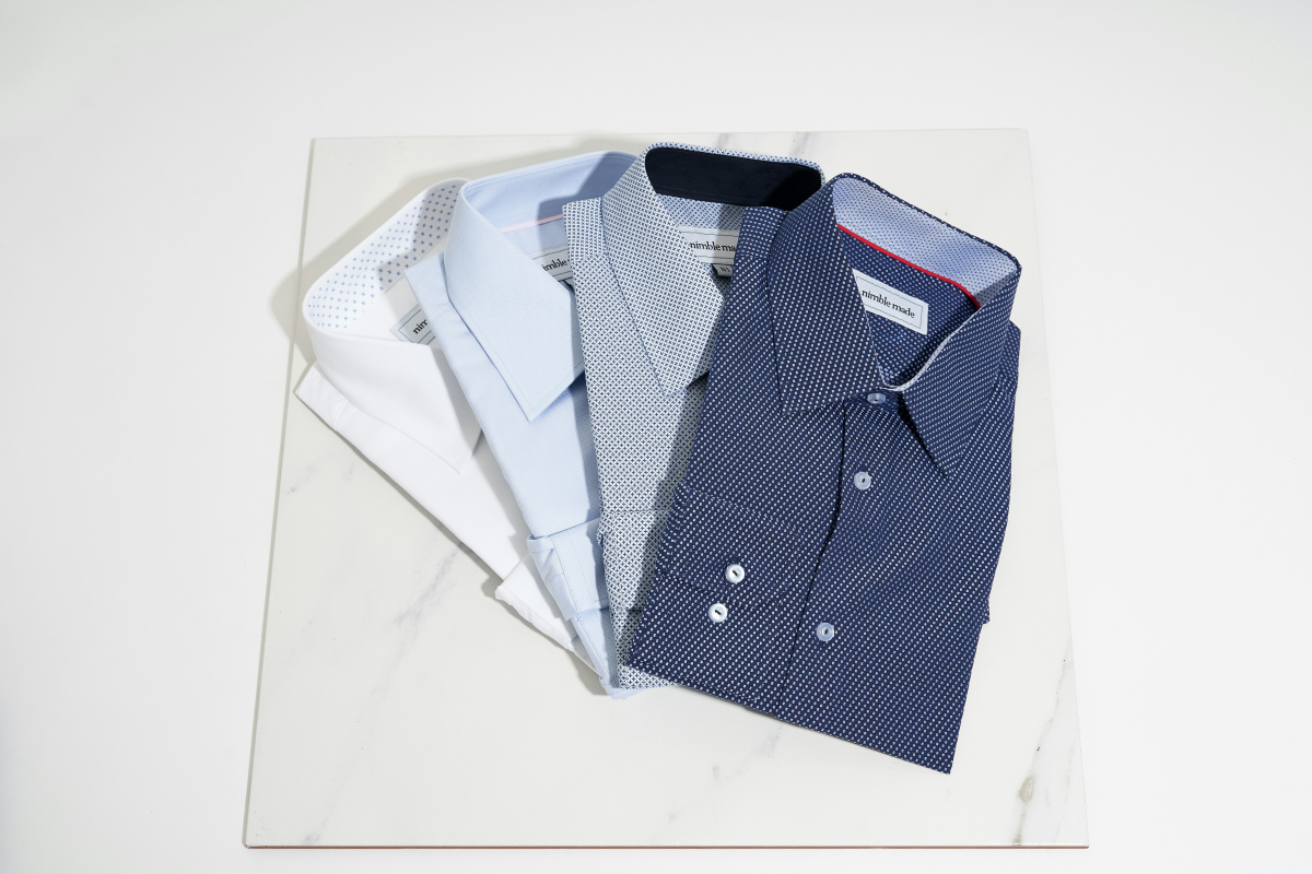 different colors of dress shirts
