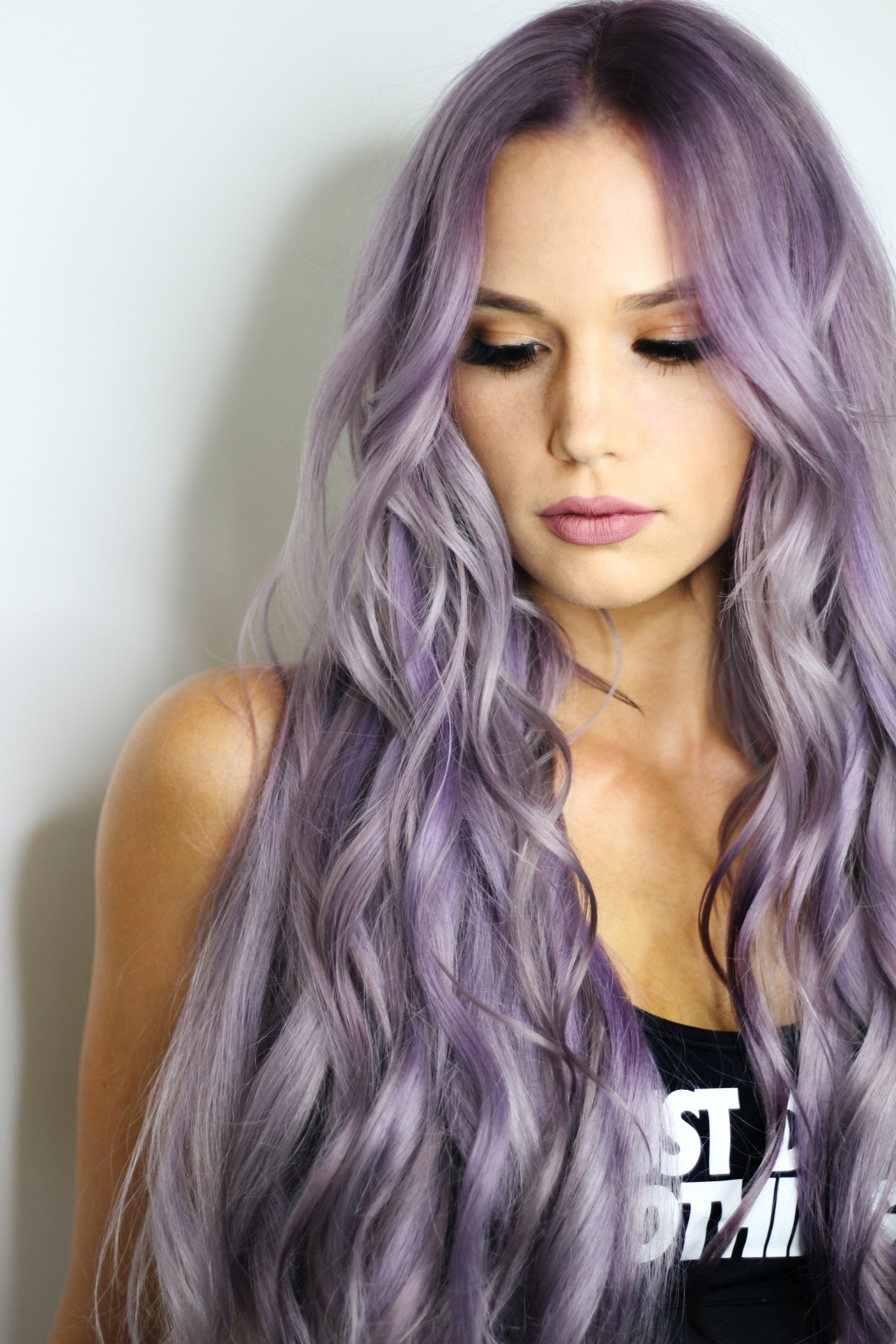 how to fade purple hair to lavender scaled