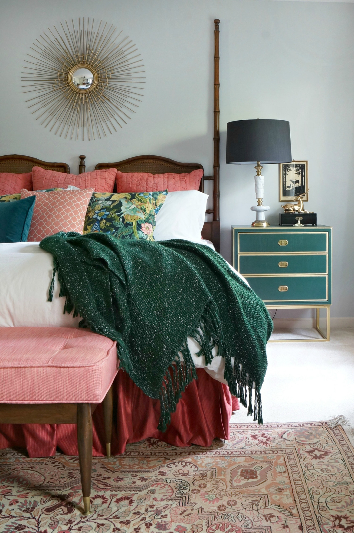 jewel tone bedroom ideas