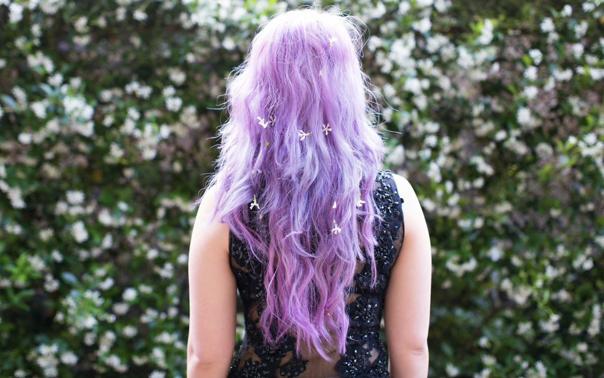 light purple color hair dye