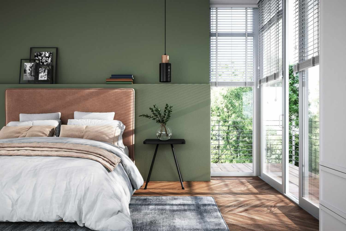 modern sage green bedroom ideas
