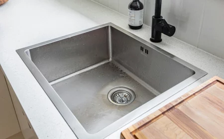 stainless steel sink cleaner steel sink in kitchen
