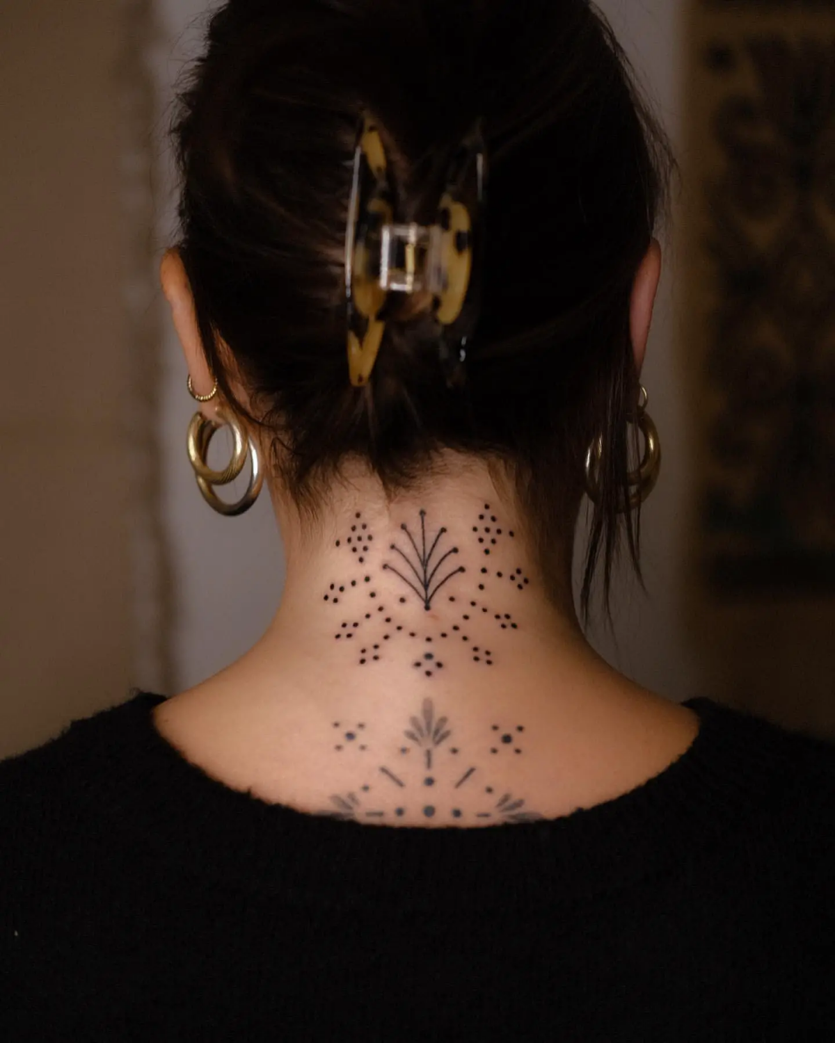 tattoo on the back neck