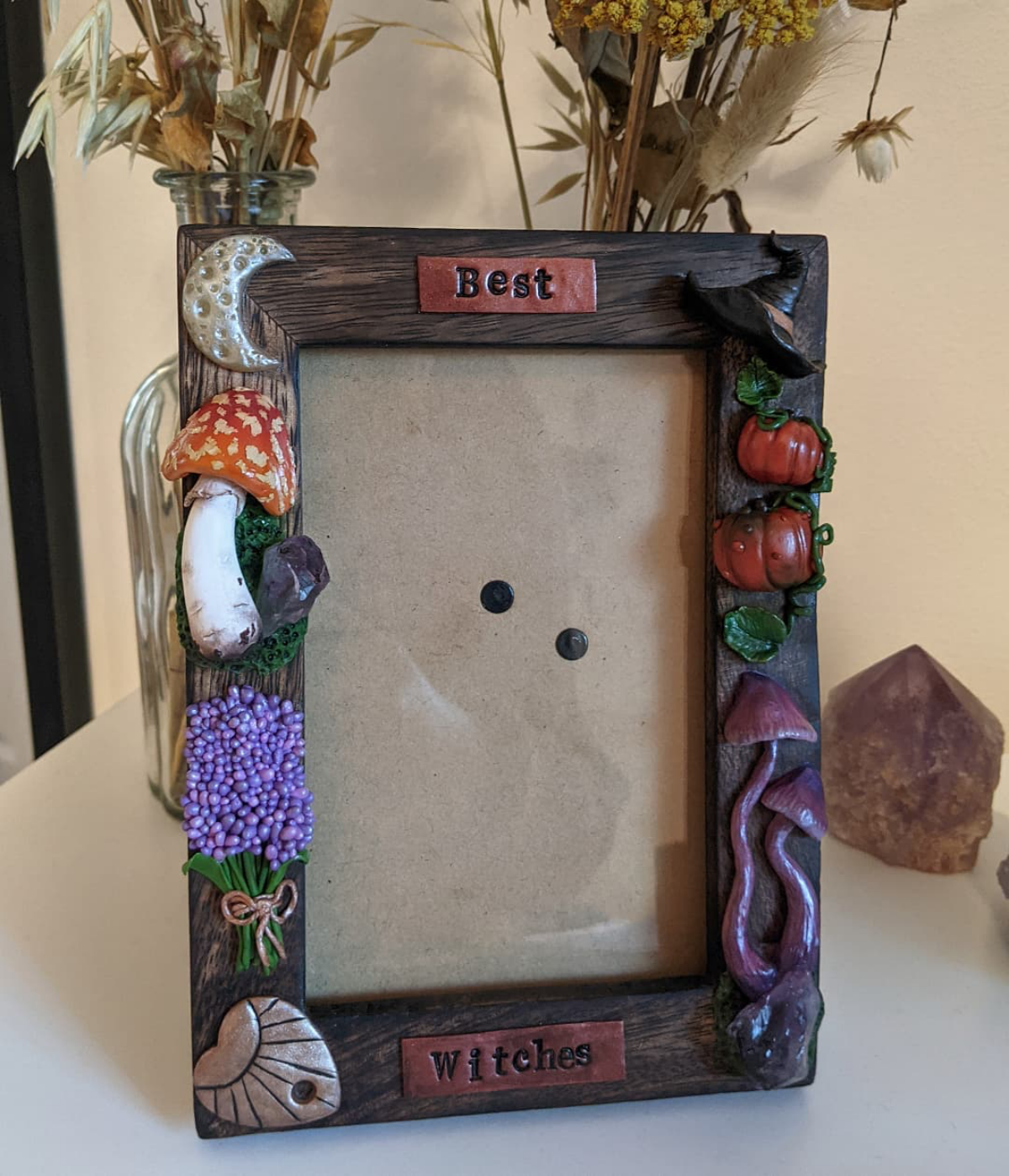 things to make out of clay clay photo frame
