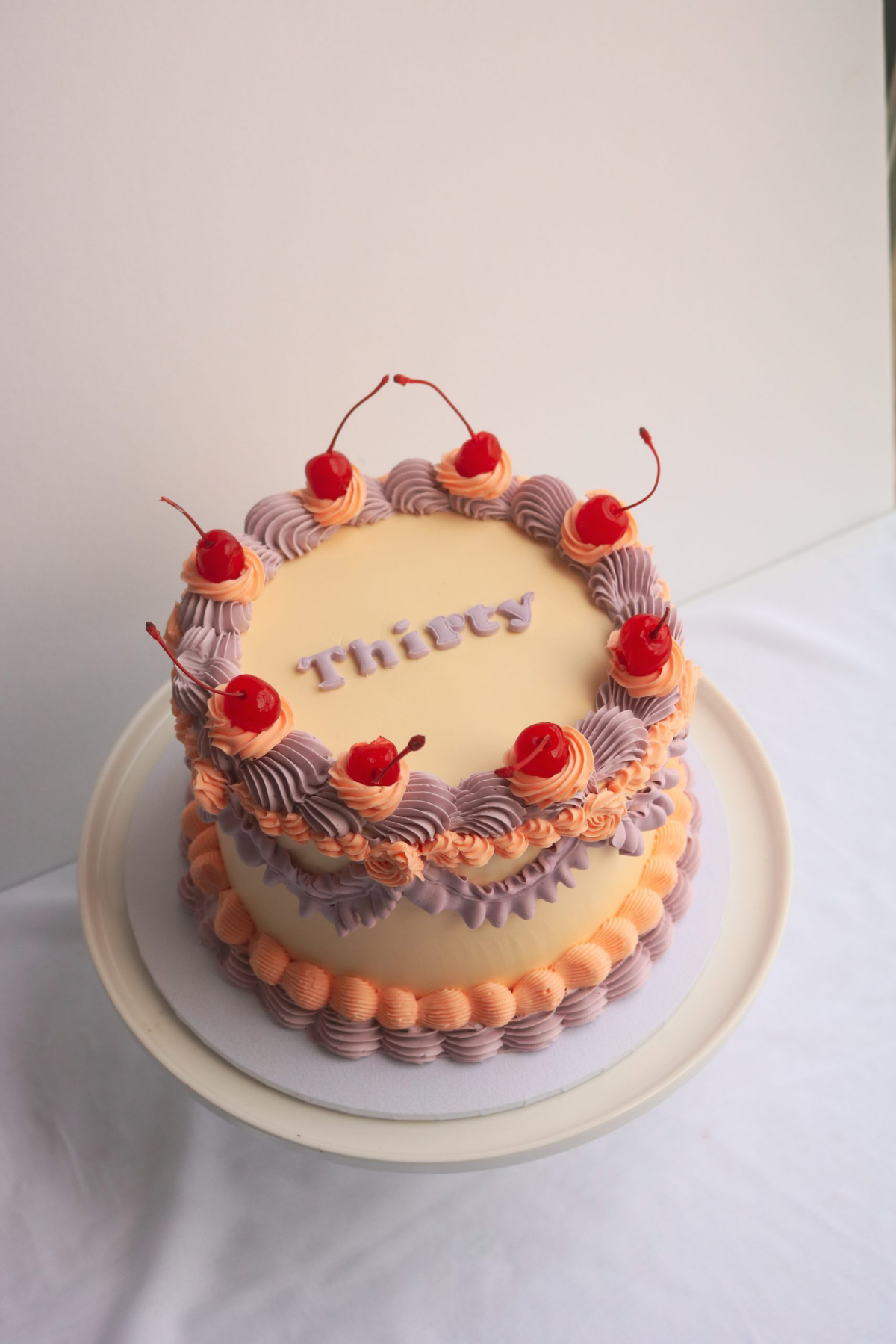 vintage cake birthday