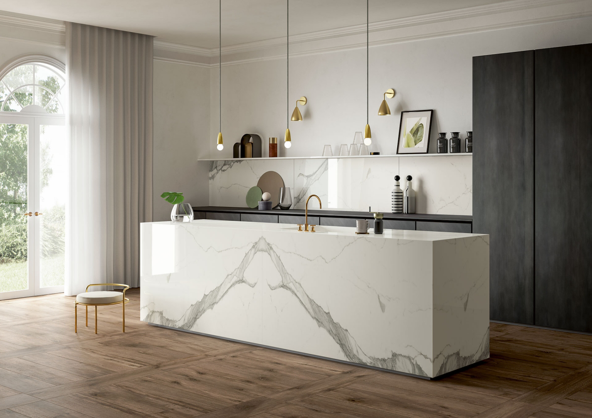 what are porcelain countertops