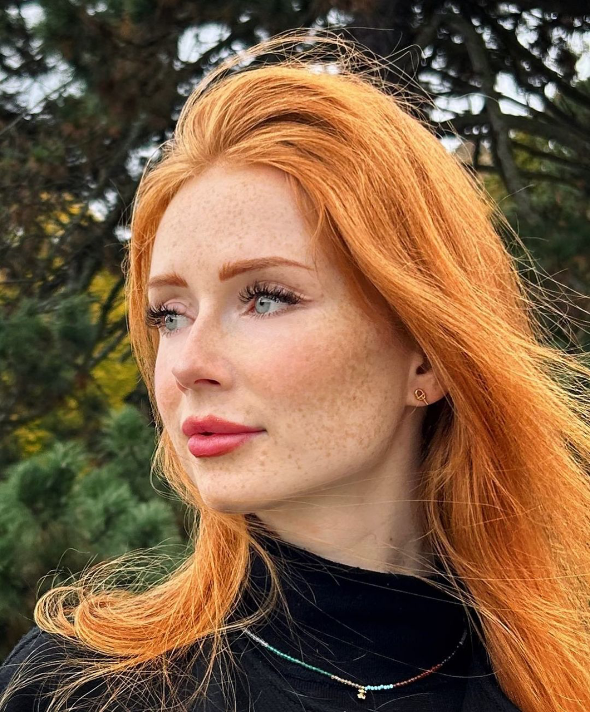 woman with light ginger hair