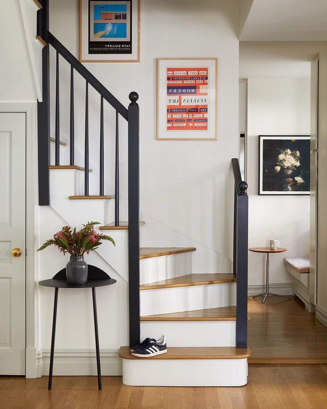 wood spiral staircase
