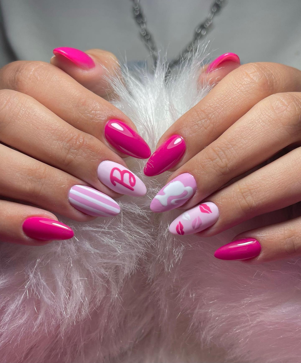 19 Barbie Pink Nails That Will Make You Feel Like A Real Doll