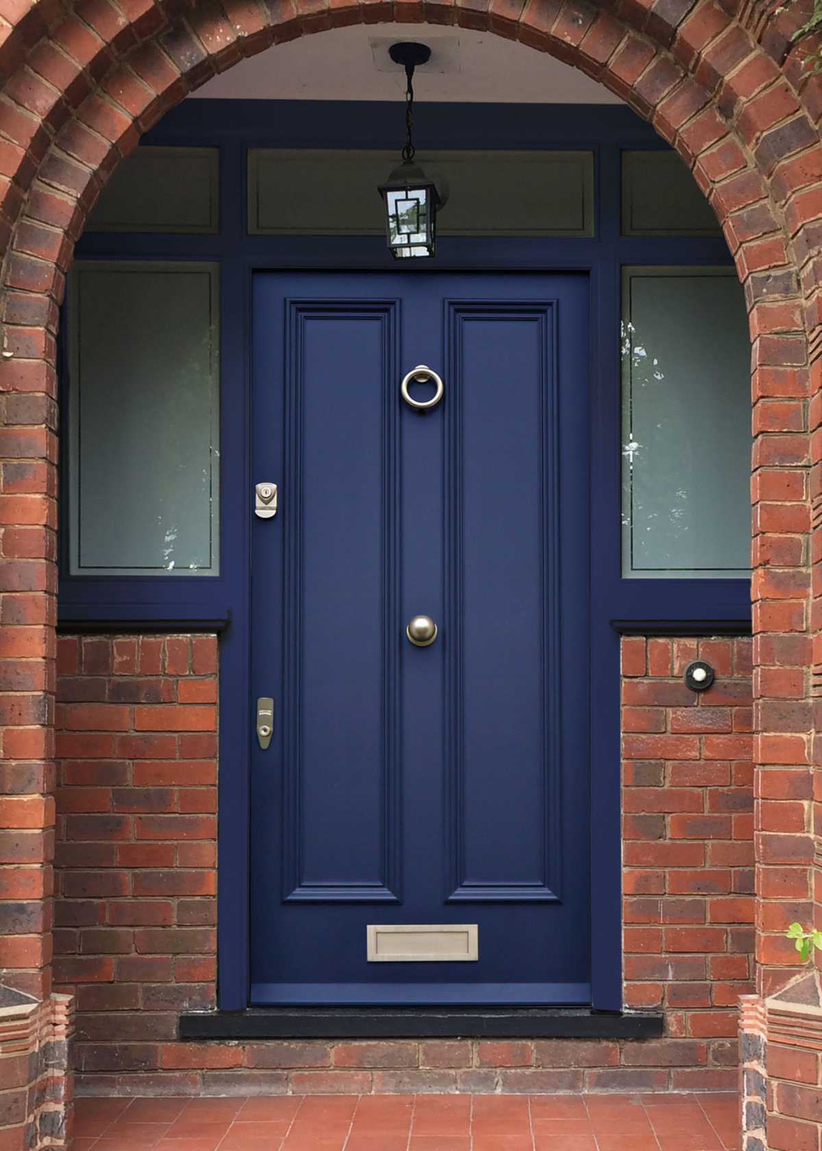 best color blue for front door