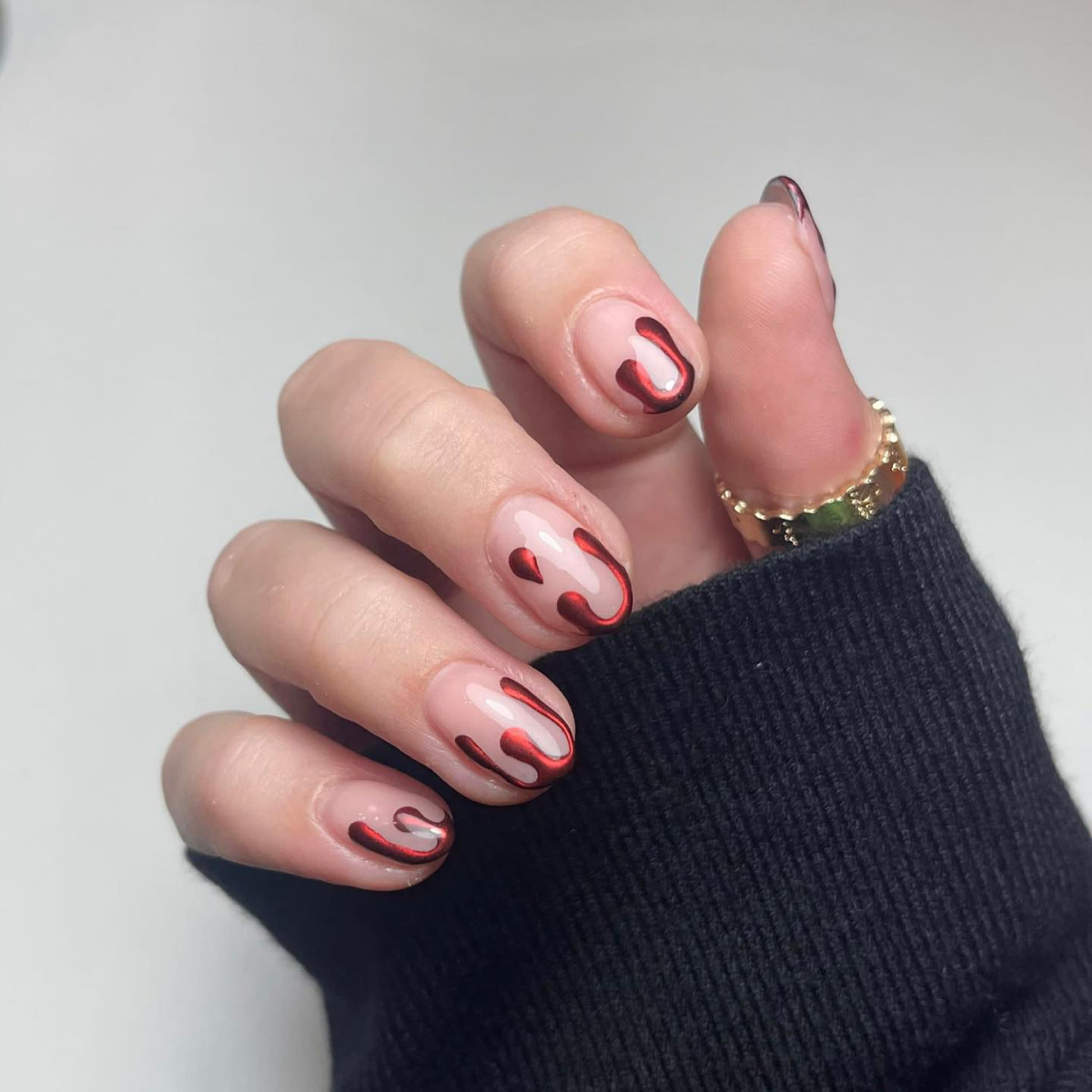 bloody nails designs