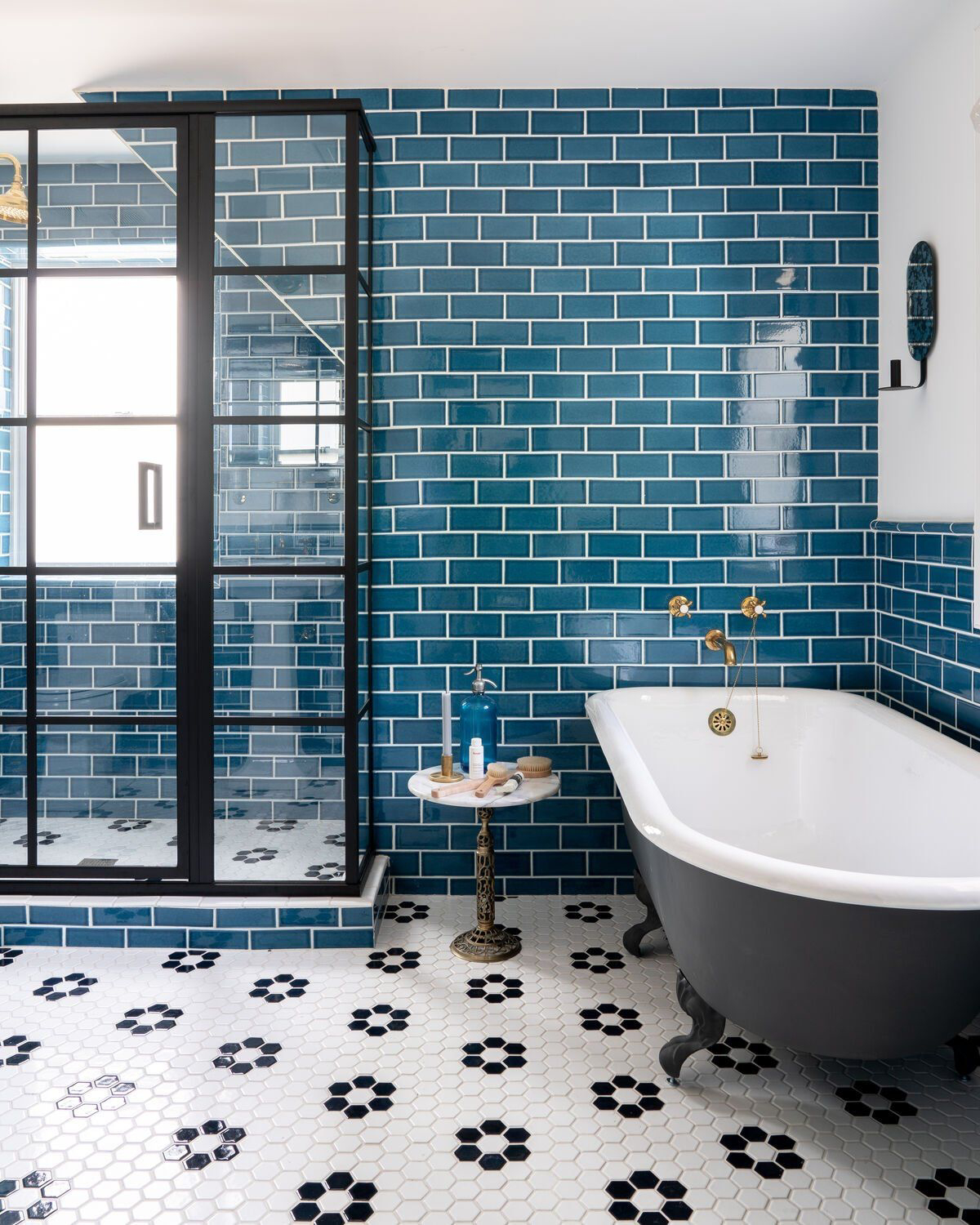 blue and white bathroom tile ideas