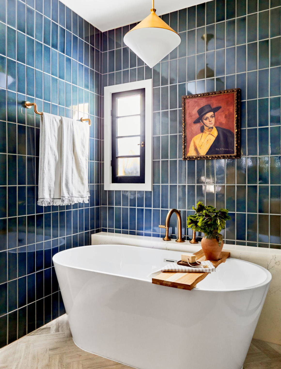 blue tile bathroom ideas