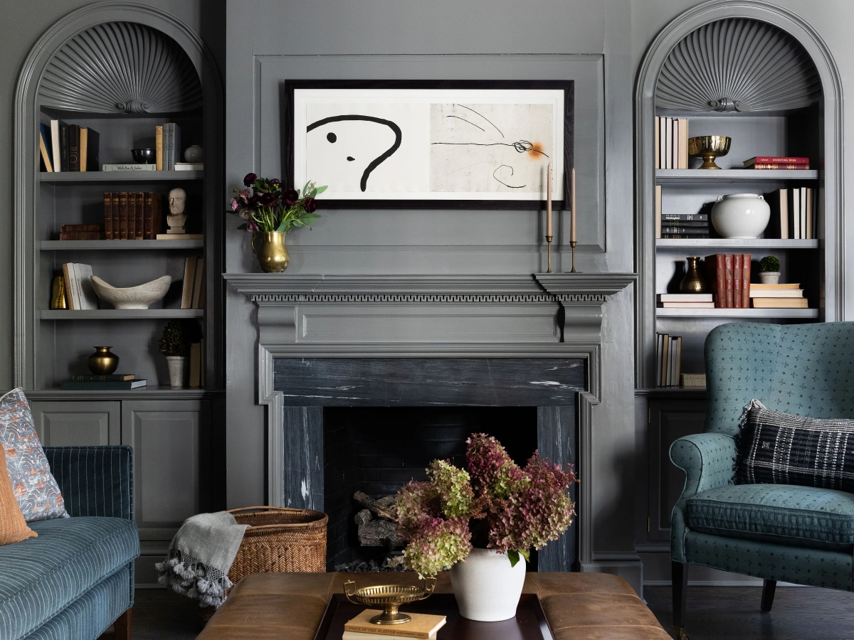 Elegance in Darkness: The Beauty of Dark Grey Home Interiors