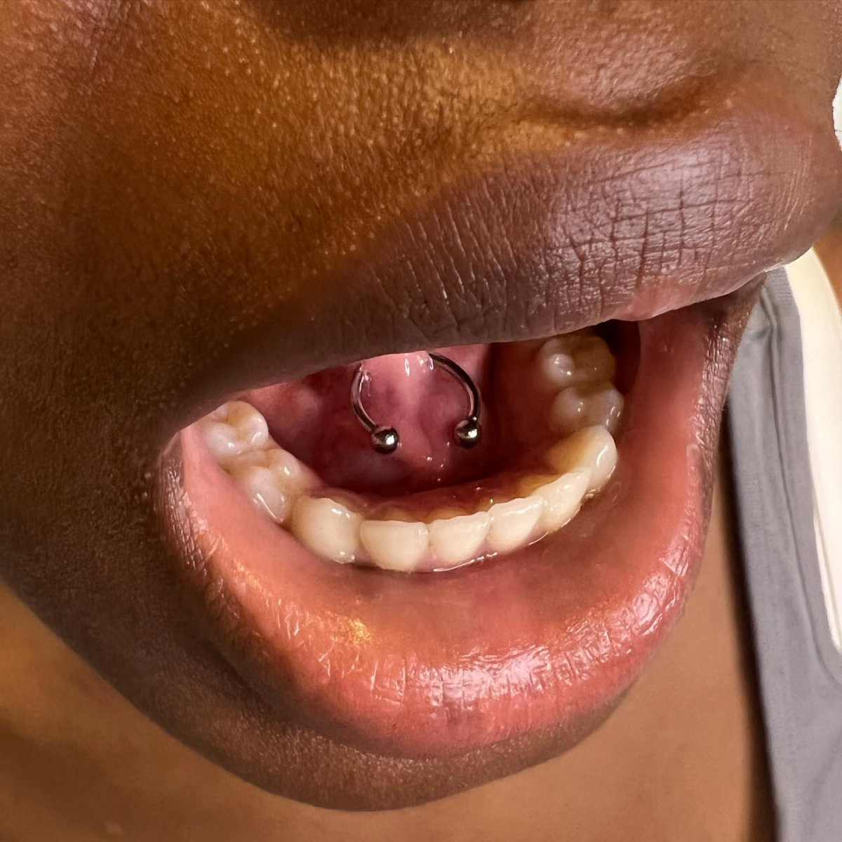 different tongue piercings frenulum piercing on tongue
