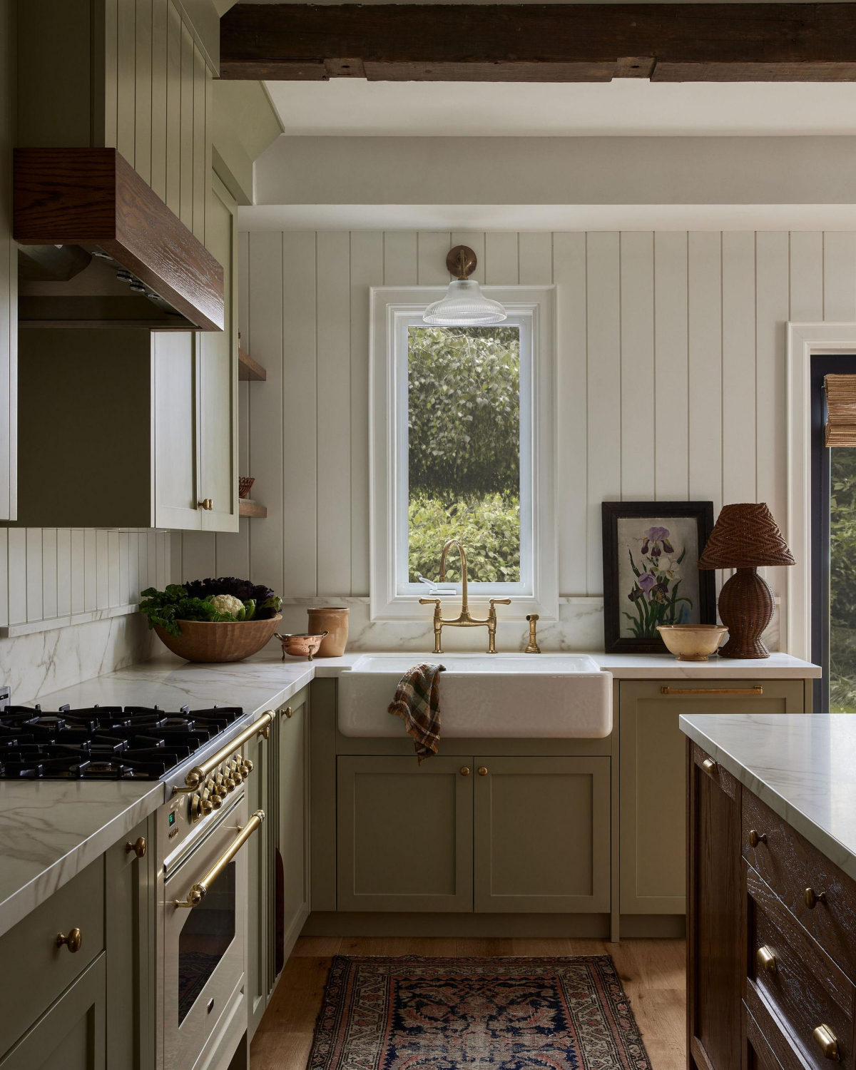 farmhouse sage green kitchen cabinets