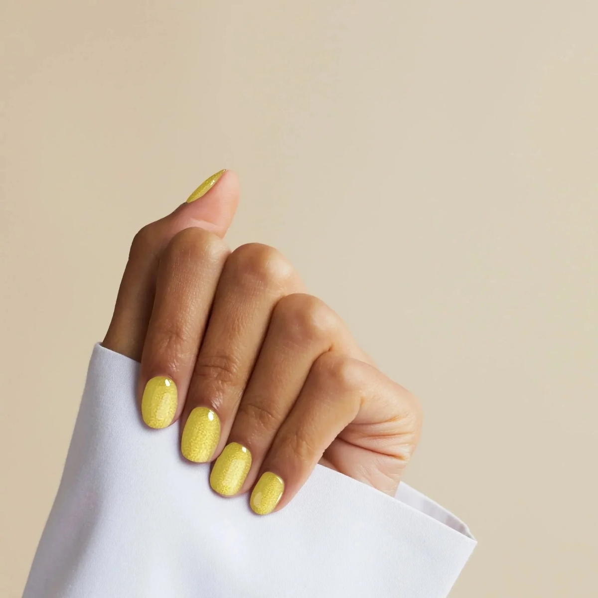 gold yellow gel nail colors