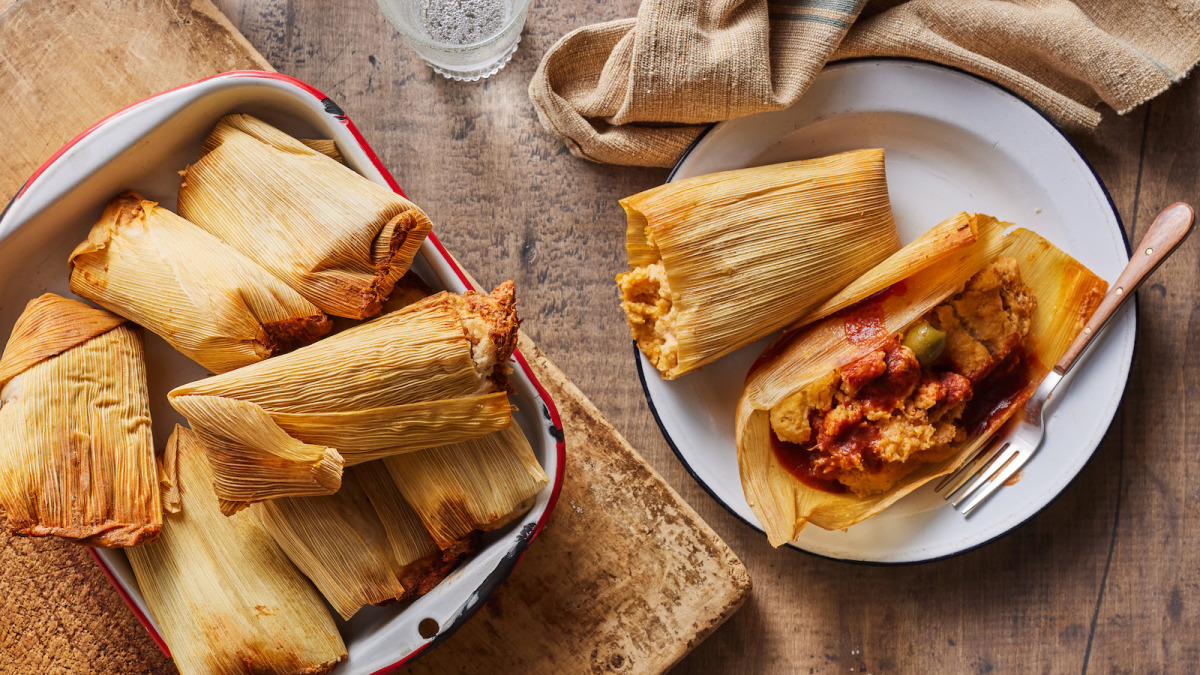 how to steam tamales filled tamales