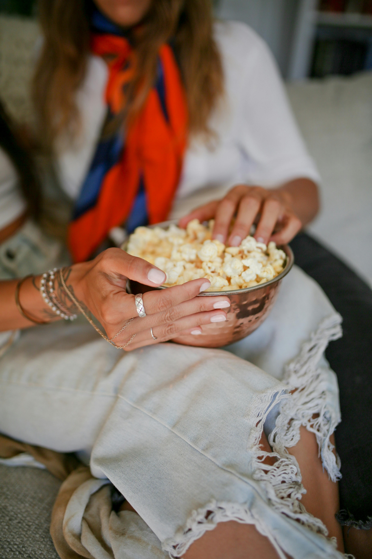 movie night home ideas snacks popcorn