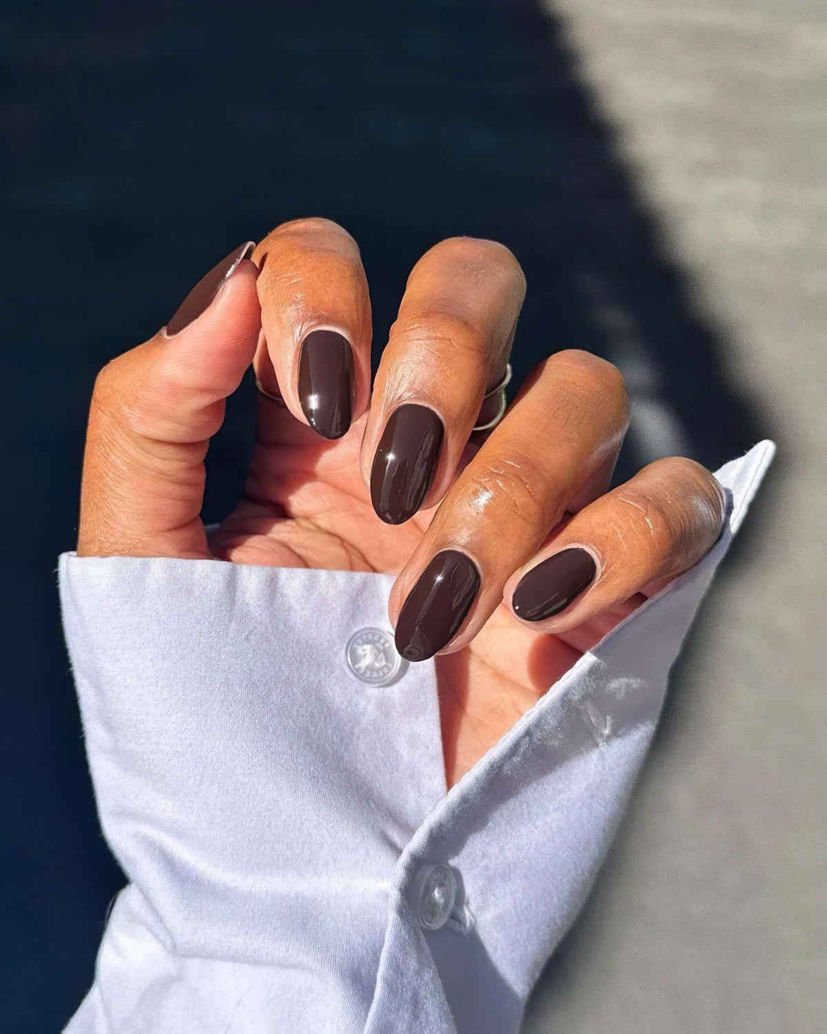 nail colors for brown skin