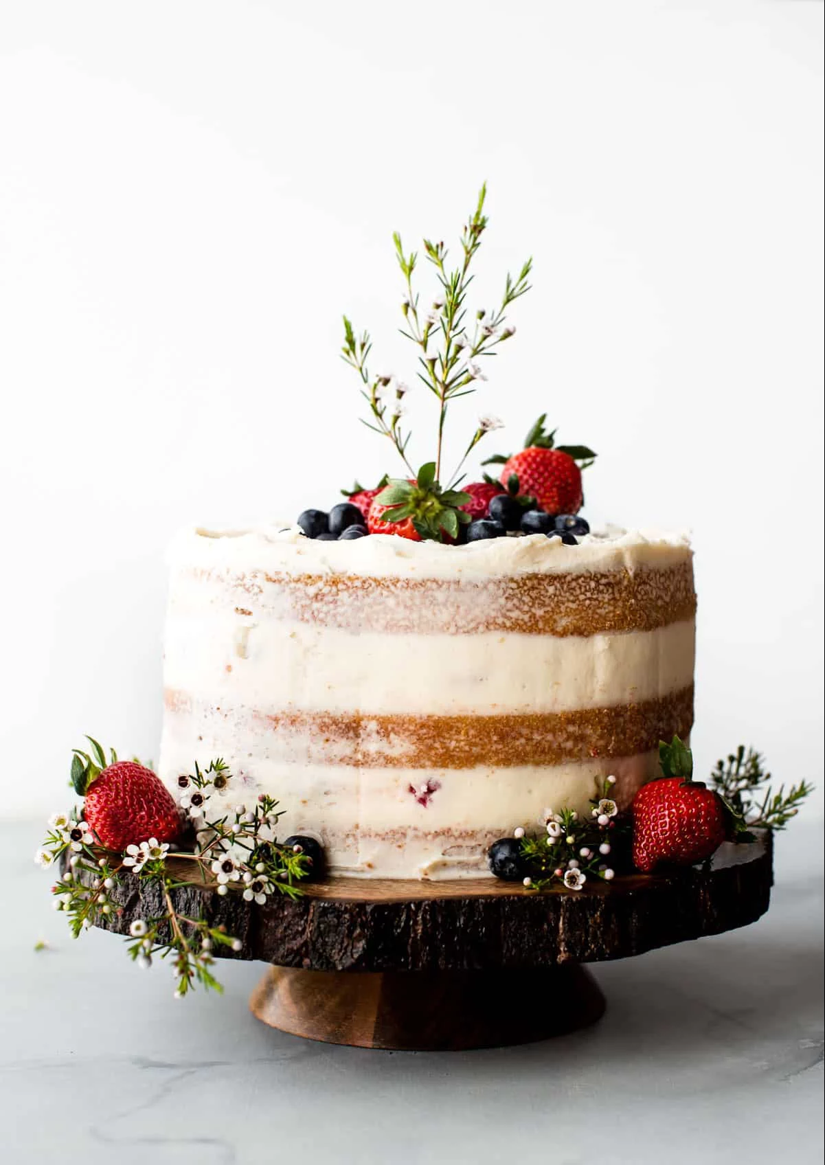 naked wedding cake recipe