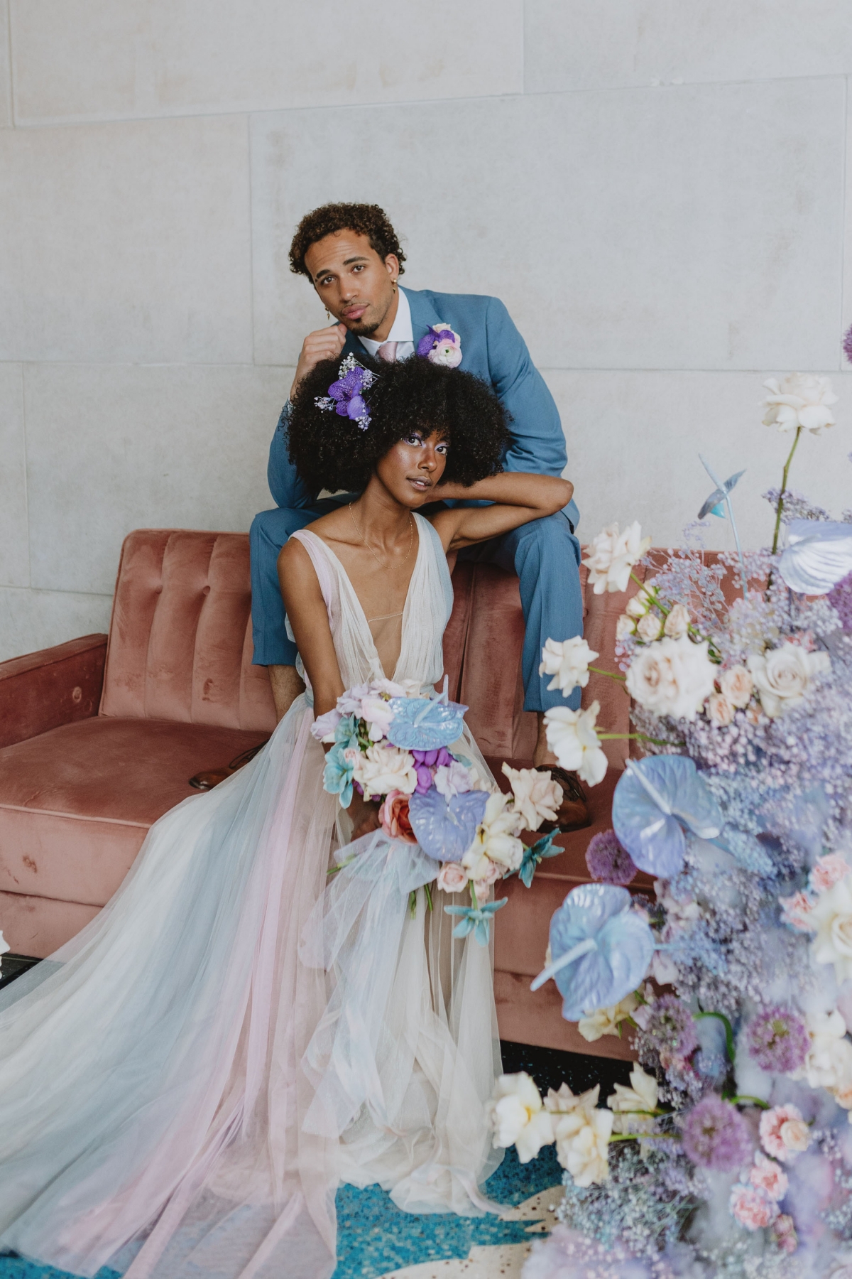 Beyond White: Explore The Allure of Colored Wedding Gowns