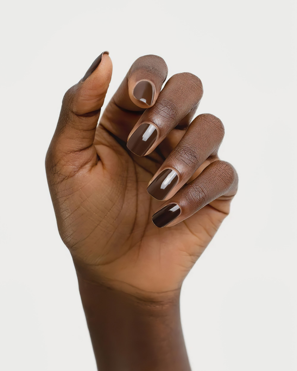 pretty nail colors for brown skin