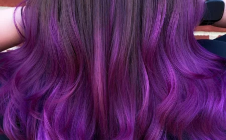 purple ombre hair ombre inpurple on brown hair