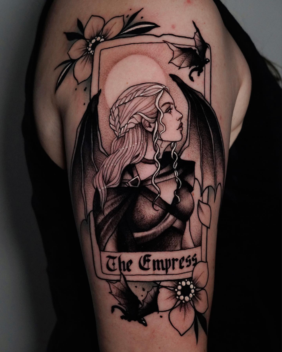 the empress tarot card daenerys khaleesi tattoo