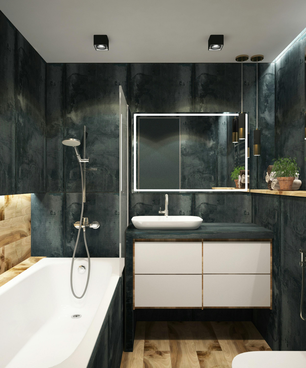 can you paint shower tile dark bathroom