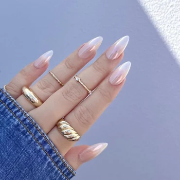 glazed nails see through