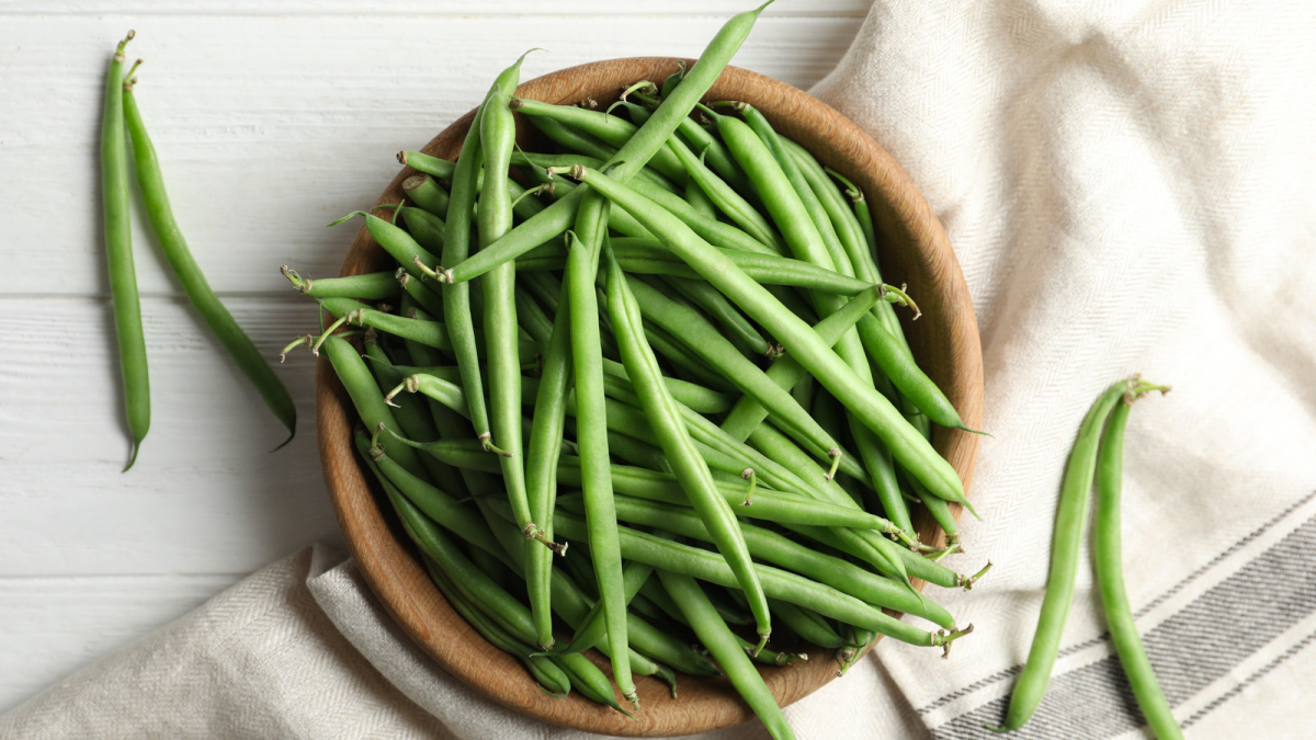 green beans in bowl