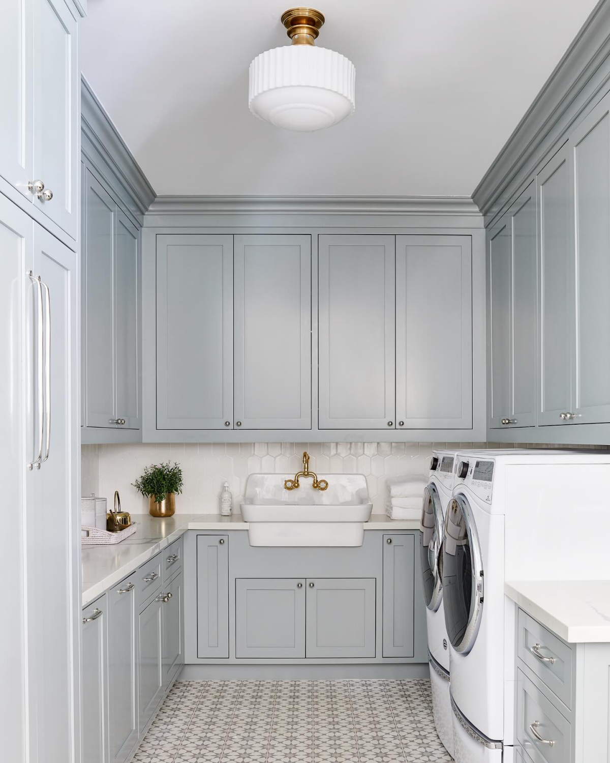 light blue color for laundry room