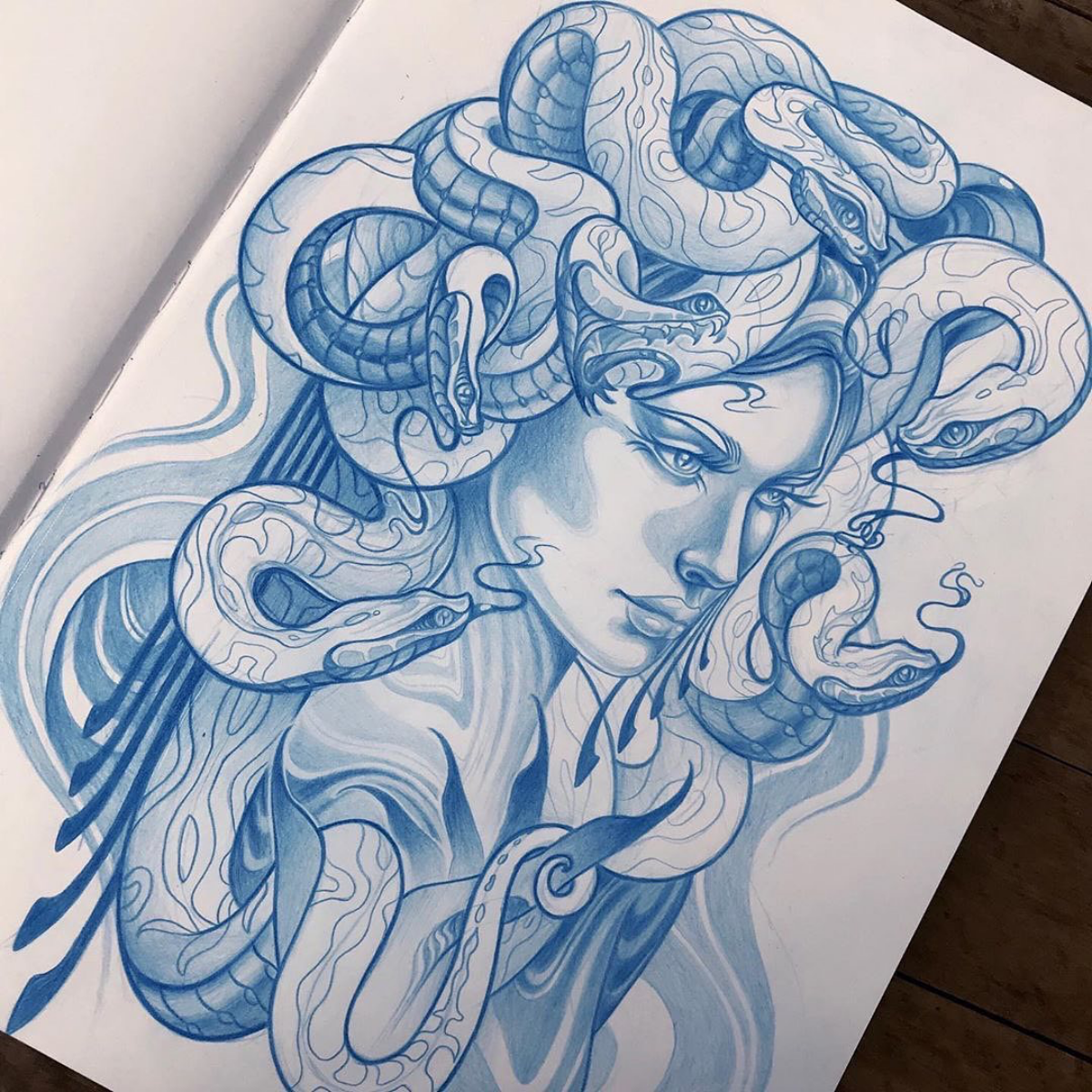 Bringing Legends To Life: 15 Beautiful Medusa Drawing Ideas + Easy Tutorials