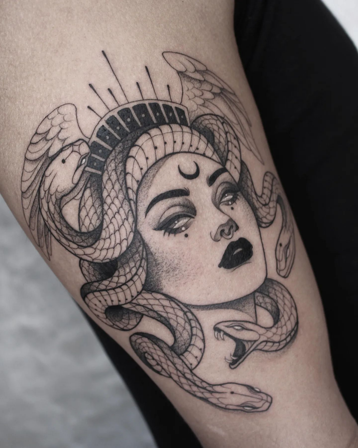 tattoo of medusa