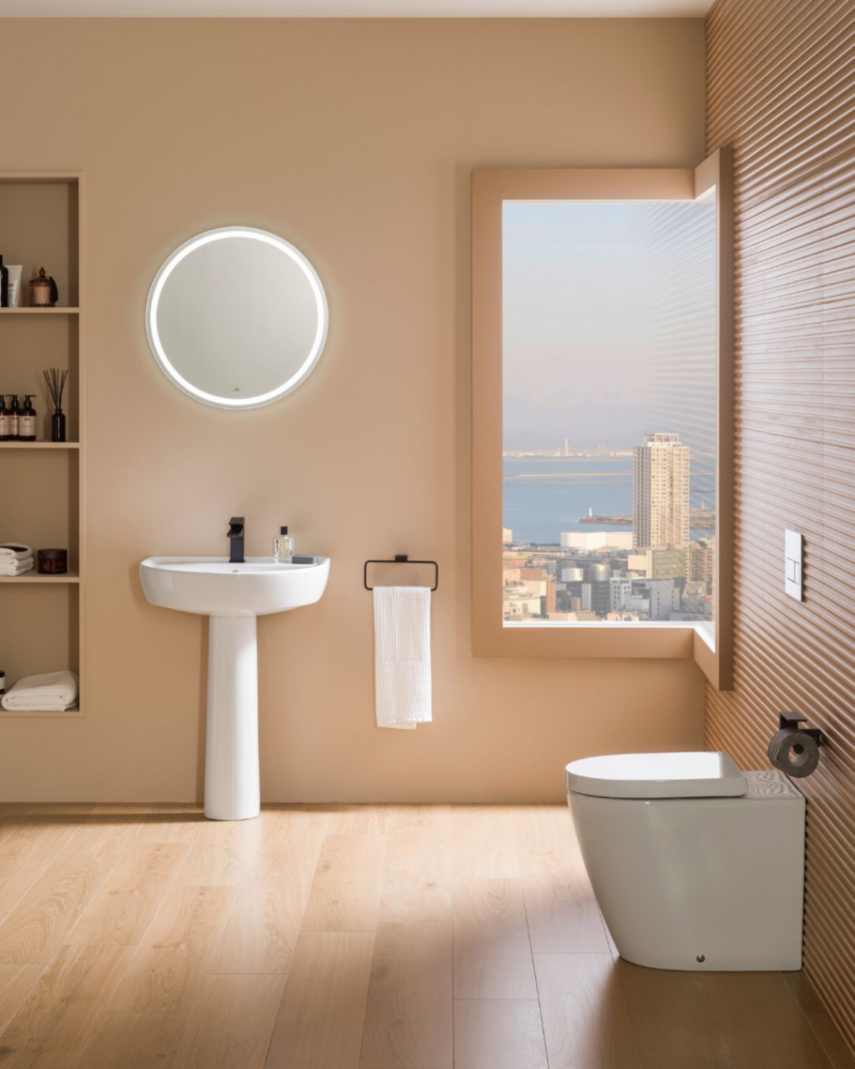 minimalistic and modern bathroom design