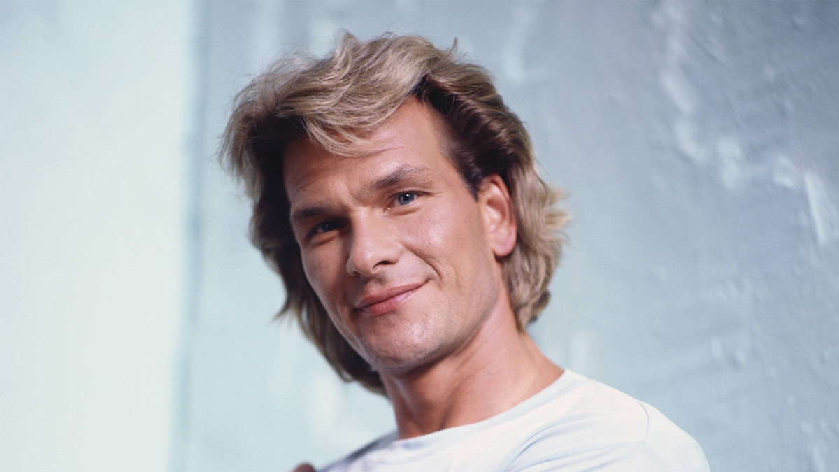 patrick swayze mullet in the 80s